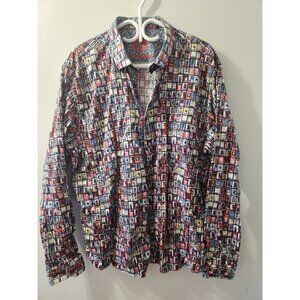 Au Noir Long Sleeves Men Shirt Size 7 Pre-Owned